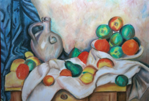 master-copy-cezanne-jug-drape-fruit-by-julia-tentzerakis-2021